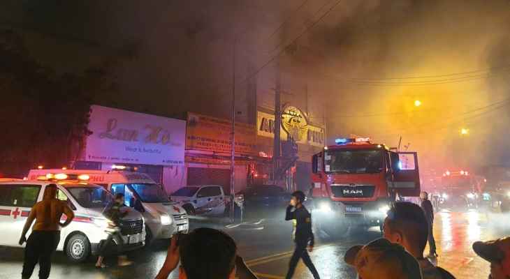 12 قتيلا و11 جريحا في حريق في حانة بفيتنام