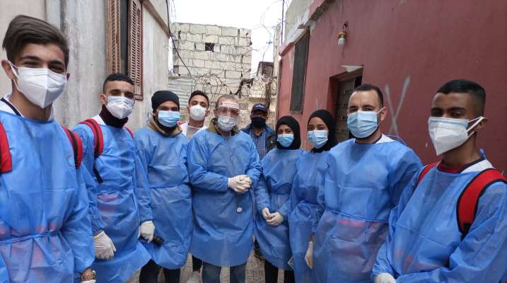 مئة وستّون متطوعا ومتطوعة يلبون نداء خدمة المرضى في مستشفى "الهمشري" مجانا