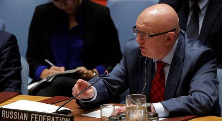 مندوب روسيا في الأمم المتحدة: ندين أي محاولة لخلق واقع على الأرض في فلسطين