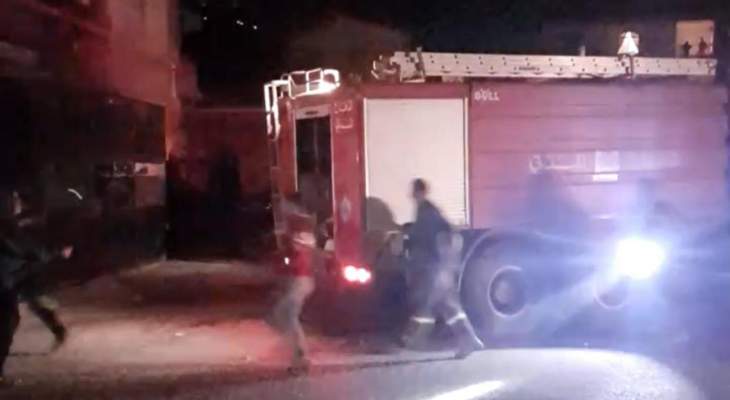 النشرة: حريق في مطعم على طريق عام بلدة عدشيت - القصيبة