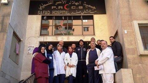 اعتصام لأطباء وموظفي مستشفى صفد في البداوي لعدم تلبية المطالب