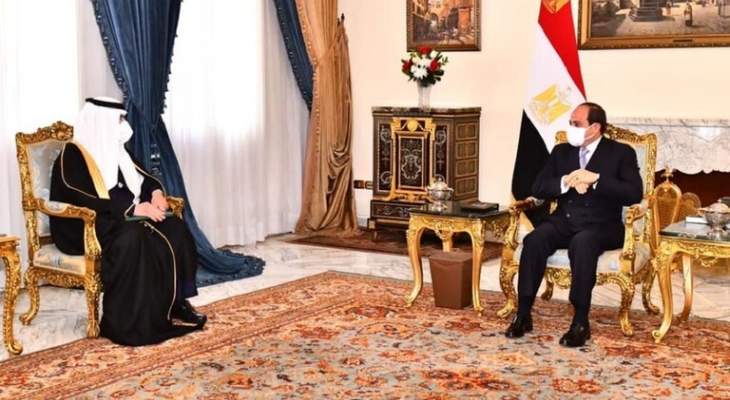 الملك سلمان برسالة للسيسي: حريصون على التعاون مع مصر بمختلف الأصعدة