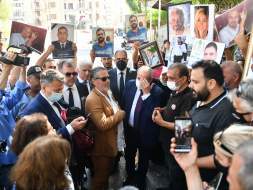 وقفة احتجاجية لأهالي ضحايا انفجار بيروت أمام النيابة العامة التمييزية