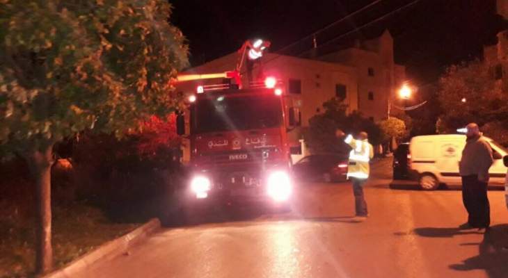 الدفاع المدني: إخماد حريق شب في اعشاب يابسة وبلان في مجدليون في صيدا