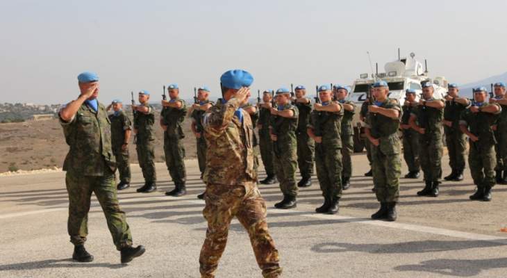 مديرمكتب حفظ السلام بالامم المتحدة تفقد وحدات اليونيفيل بالقطاع الشرقي 