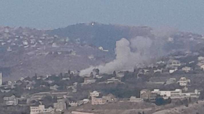 "النشرة": قصف مدفعي على سهل الخيام وغارتان إسرائيليتان استهدفتا طلوسة وحولا