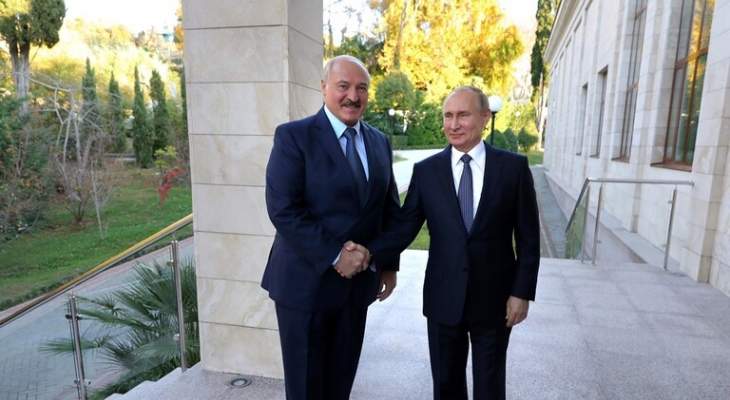 بوتين بحث هاتفياً مع الرئيس البيلاروسي ضغط العقوبات على مينسك
