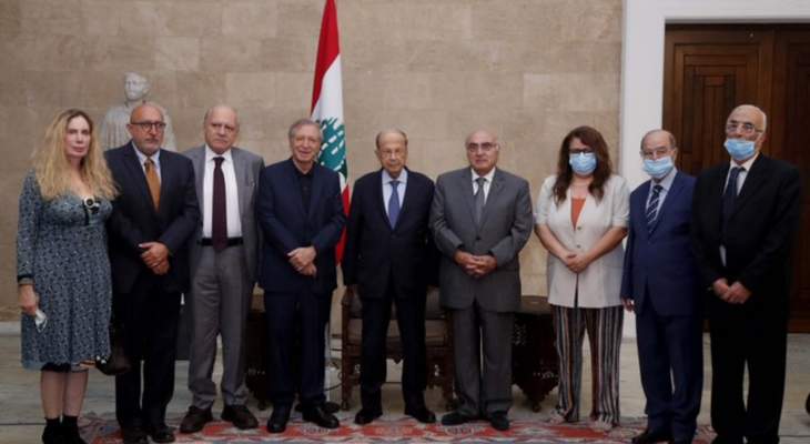 الرئيس عون: لبنان لن يتنازل عن حقوقه في المفاوضات غير المباشرة لترسيم حدوده البحرية