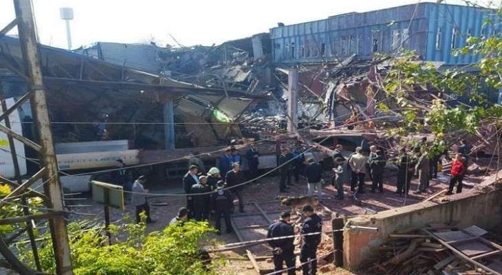 مقتل 5 أشخاص وإصابة 14 آحرين في انفجار بمصنع للطلاء في شمال غرب تركيا