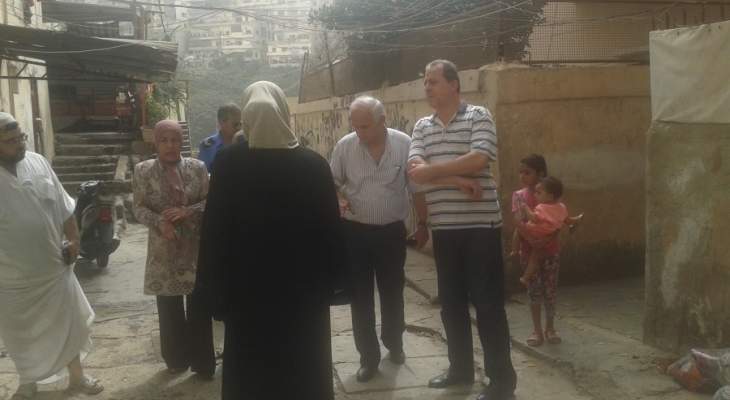 الطيب الرافعي: الاهمال مستشري في بعض احياء طرابلس بسبب اعداد النازحين