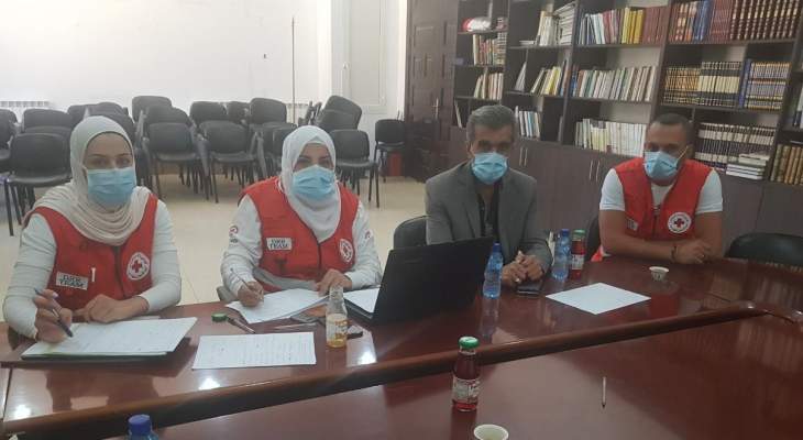 الصليب الأحمر ينظم لقاء عن كيفية الحد من انتشار كورونا في بلدية شبعا