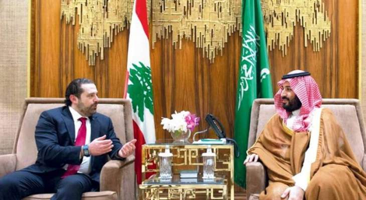 الحريري زار ولي العهد السعودي وعرضا العلاقات الثنائية والأوضاع عموما