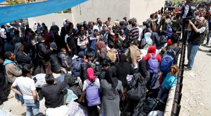 الأمن العام يؤمن العودة الطوعية لنازحين الى سوريا عبر المصنع والعبودية غدا