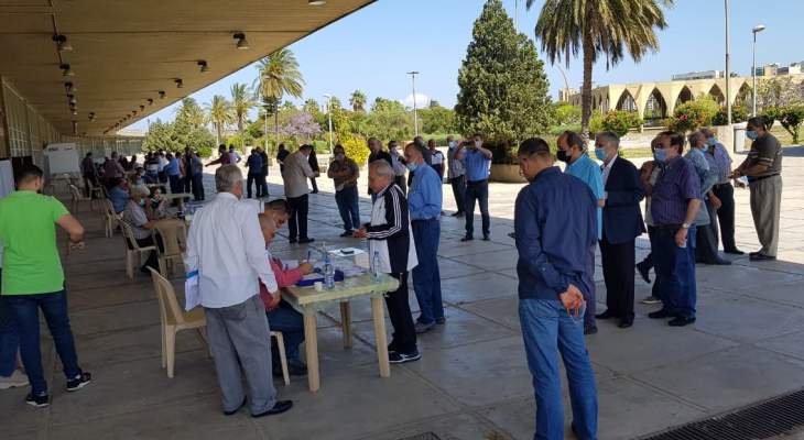 انطلاق الانتخابات التكميلية لمجلس نقابة أطباء الشمال في معرض رشيد كرامي