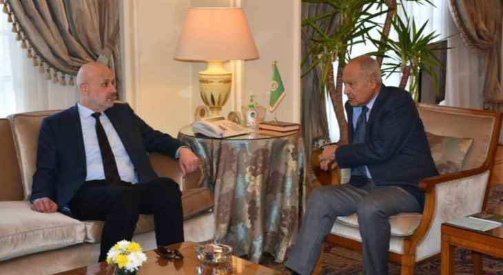 ابو الغيط التقى مولوي بالقاهرة: الجامعة العربية ستواصل دعم لبنان لتجاوز التحديات الراهنة