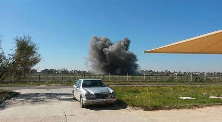 انفجار سيارة مفخخة قرب كوبري سيدي خليفة في مدينة بنغازي شرق ليبيا