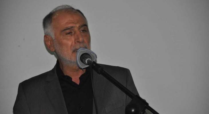 فنيش:نطالب باجراء الانتخابات النيابية والمقاومة مستمرة بالتصدي للارهاب