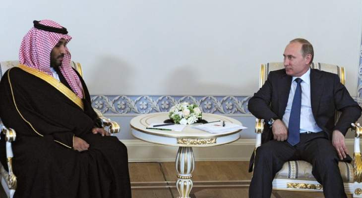 ولي ولي العهد السعودي يلتقي الرئيس الروسي في موسكو