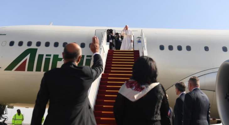 الرئيس العراقي: زيارة البابا فرنسيس تمثل رسالة تضامن إنسانية كبيرة مع بلدنا