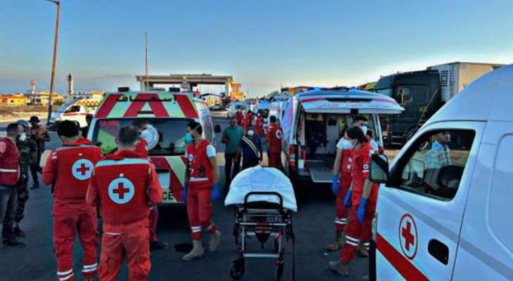 الصليب الأحمر تسلم من الهلال الأحمر السوري 6 جثامين من ضحايا "مركب الموت" من عائلة واحدة