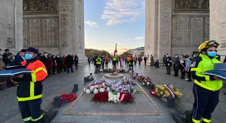 احتفال بباريس لإحياء ذكرى إنفجار 4 آب بدعوة من جمعية الدعم الوطني والدولي للمنقذين