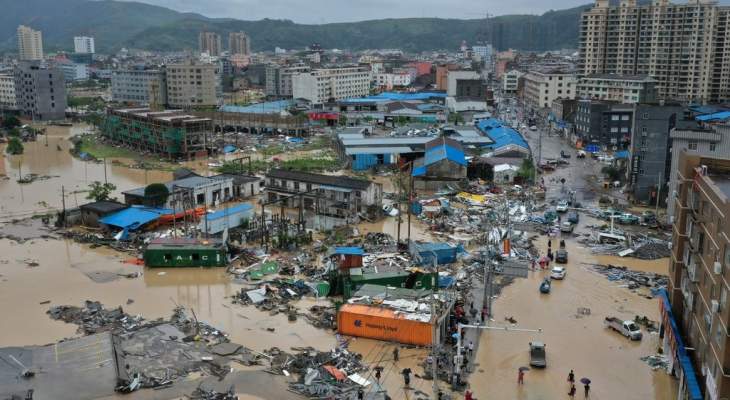 ارتفاع حصيلة ضحايا الإعصار &quot;ليكيما&quot; في شرق الصين إلى 28 قتيلا