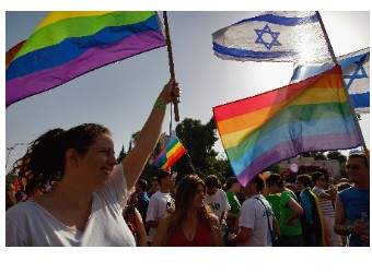المسيرة السنوية لمثليي الجنس الإسرائيليين أغلقت بعض شوارع القدس