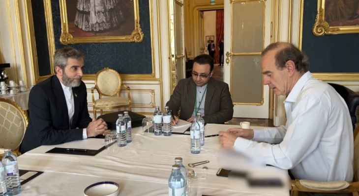"إرنا": ممثل إيران في مفاوضات فيينا عقد مباحثات ثنائية مع ممثل الإتحاد الاوروبي