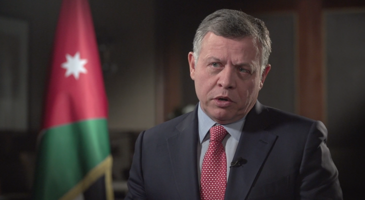 الملك الأردني: سيادة القانون وحماية المواطن أولوية قصوى