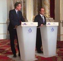 كاميرون: سوف نبذل قصارى جهدنا لمساعدة فرنسا للقضاء على تنظيم داعش