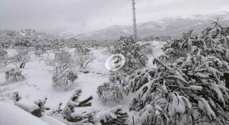 لبنان يتأثر أوائل الأسبوع المقبل بمنخفض جوي مصحوب بكتل هوائية باردة مما يؤدي الى طقس متقلب وماطر