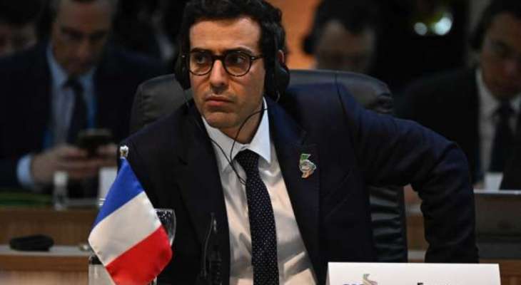 وصول وزير خارجية فرنسا إلى بيروت