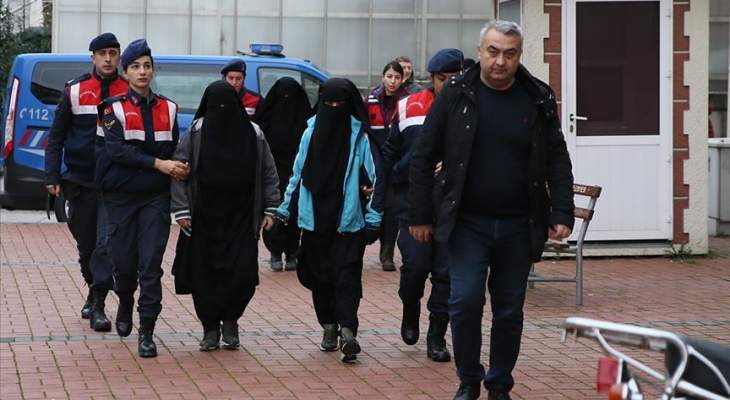 السلطات الأمنية التركية أوقفت 4 نساء من &quot;داعش&quot; في جنوب البلاد