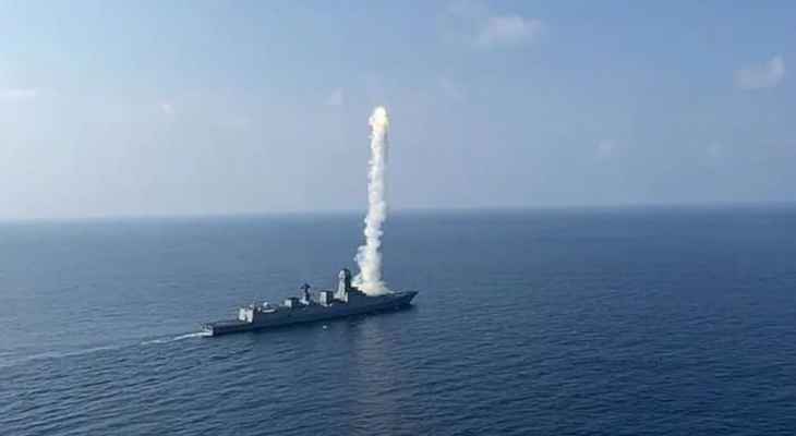 البحرية الهندية أجرت تجربة إطلاق ناجحة لصاروخ مجنح بمدى أكبر