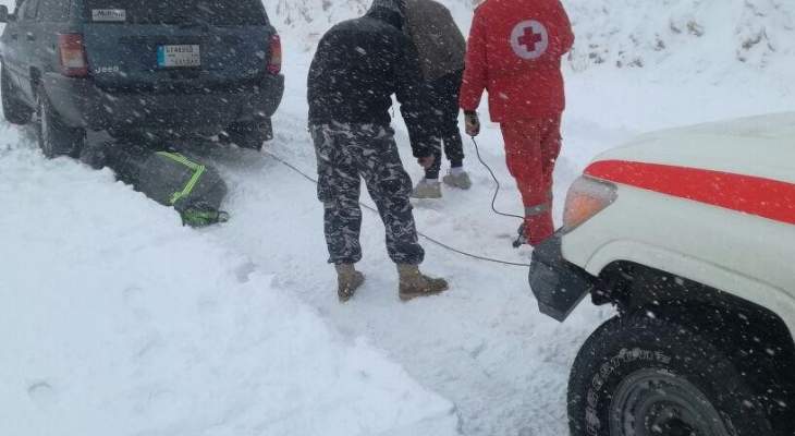 النشرة: الصليب الأحمر لشبعا نقل عددا من المرضى لمستشفى مرجيعون بسبب البرد