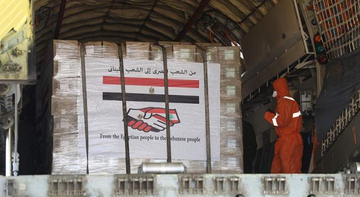 الجيش: وصول 3 طائرات محملة بالمساعدات الغذائية والطبية خلال الساعات الماضية