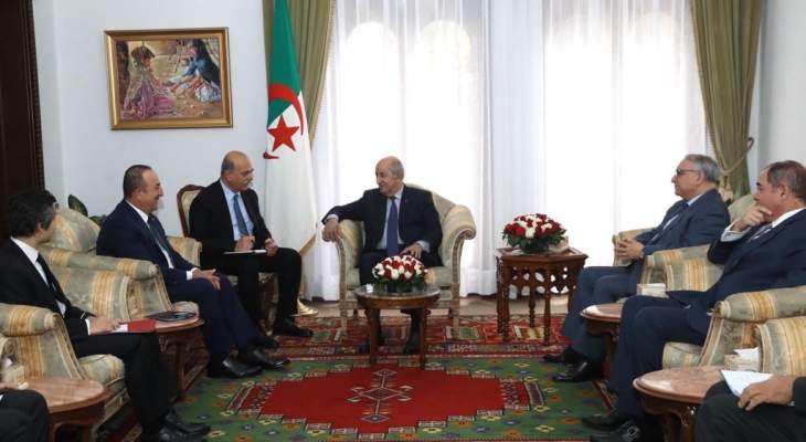 جاويش أوغلو: تركيا والجزائر ستتعاونان بشأن القضايا الإقليمية وخاصة الأزمة الليبية