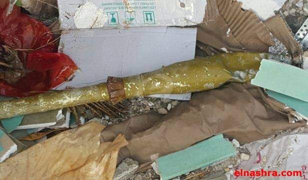 النشرة: العثور على قذيفة صاروخية شرق مدينة صيدا