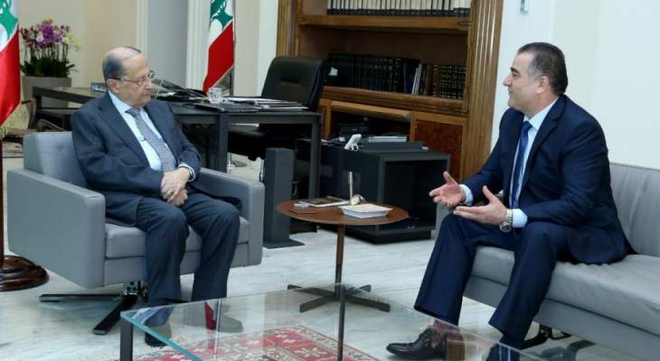 الرئيس عون اطّلع من السفير محمد حسن على الأوضاع السياسية في الجزائر