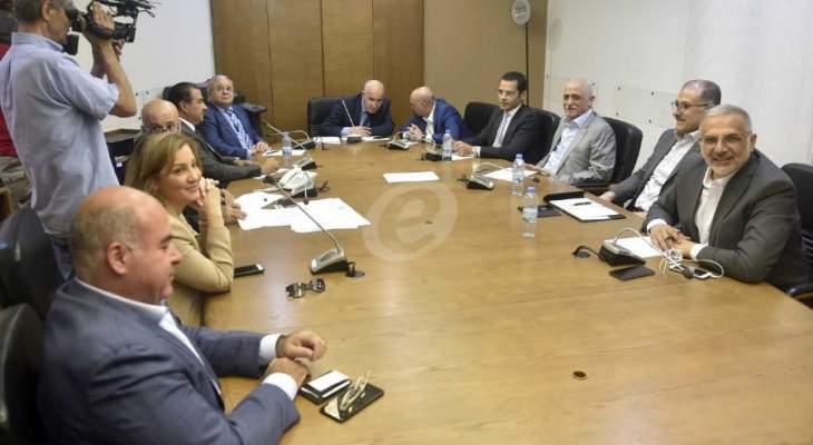 لجنة الصحة عقدت جلسة برئاسة النائب عاصم عراجي وبحضور وزير العمل