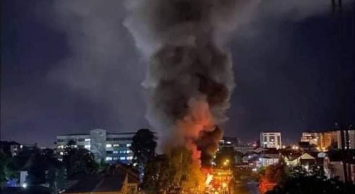 مقتل 14 شخصاً جراء حريق بمستشفى "كورونا" في مقدونيا الشمالية