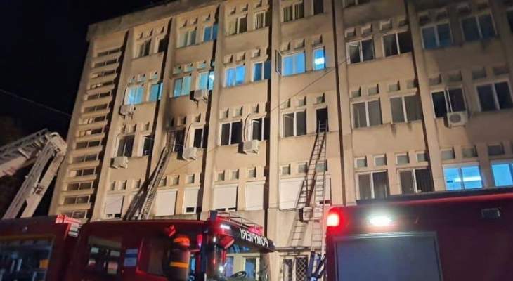 مقتل 10 أشخاص جراء حريق في مستشفى للمصابين بكورونا في رومانيا