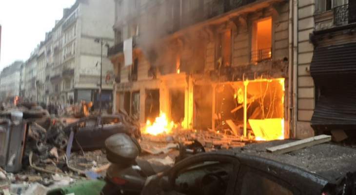 الشرطة الفرنسية: انفجار قوي لم تعرف أسبابه في باريس