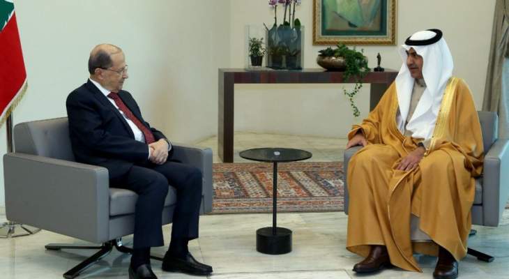 المستشار السعودي نزار العلولا زار الرئيس عون وأكد دعم السعودية للبنان