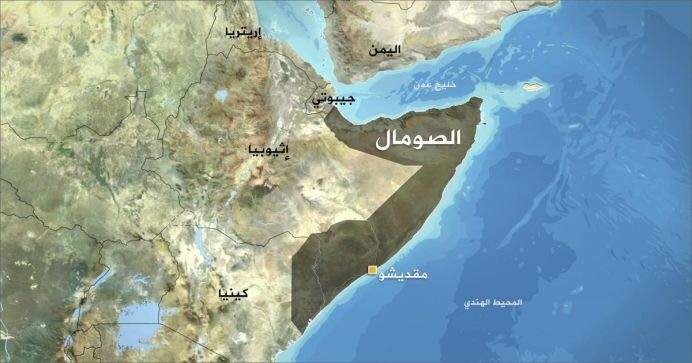 دوي انفجار قوي وإطلاق نار في العاصمة الصومالية مقديشو