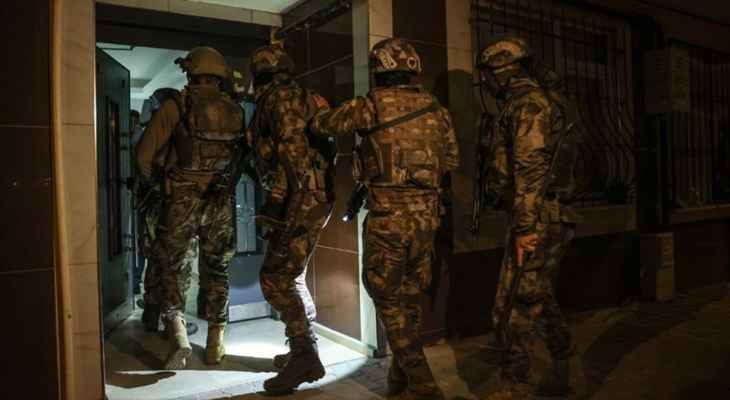 السلطات التركية أوقفت 10 أجانب يشتبه بانتمائهم إلى تنظيم داعش في اسطنبول