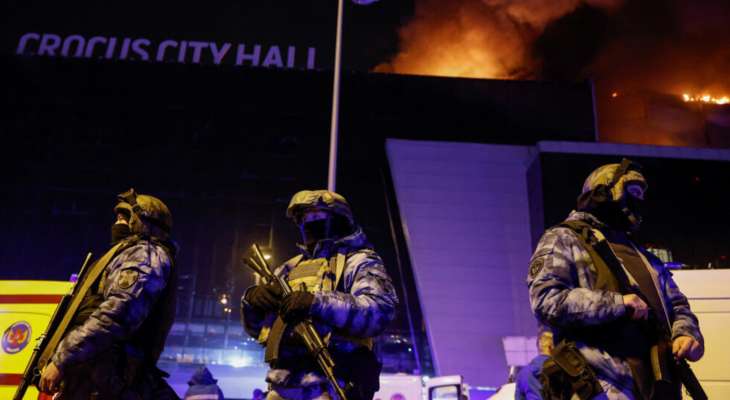 الكرملين: الأمن الفدرالي يعتقل 11 شخصًا بينهم الأربعة الذين شاركوا مباشرةً بالهجوم في موسكو