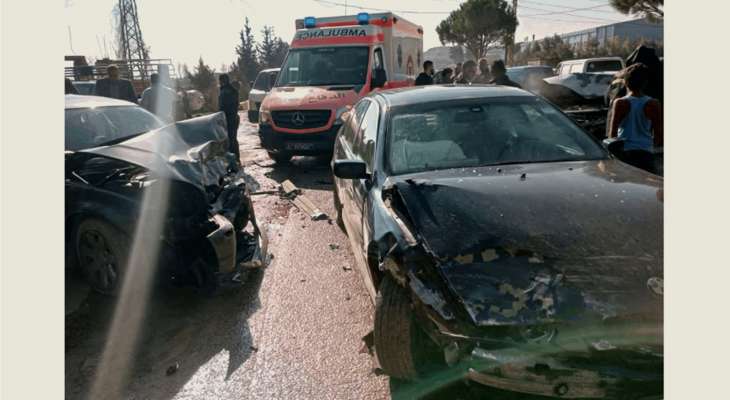 قتيل وجريحان جراء حادث سير عند مفترق قب إلياس