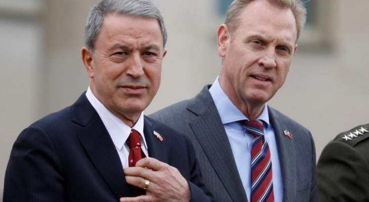 وزير الدفاع التركي ونظيره الأميركي بحثا بالتطورات في سوريا وبقضايا أمنية إقليمية