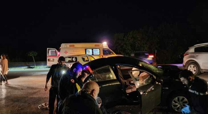 الدفاع المدني: ثلاثة جرحى جراء حادث سير في جعيتا - كسروان